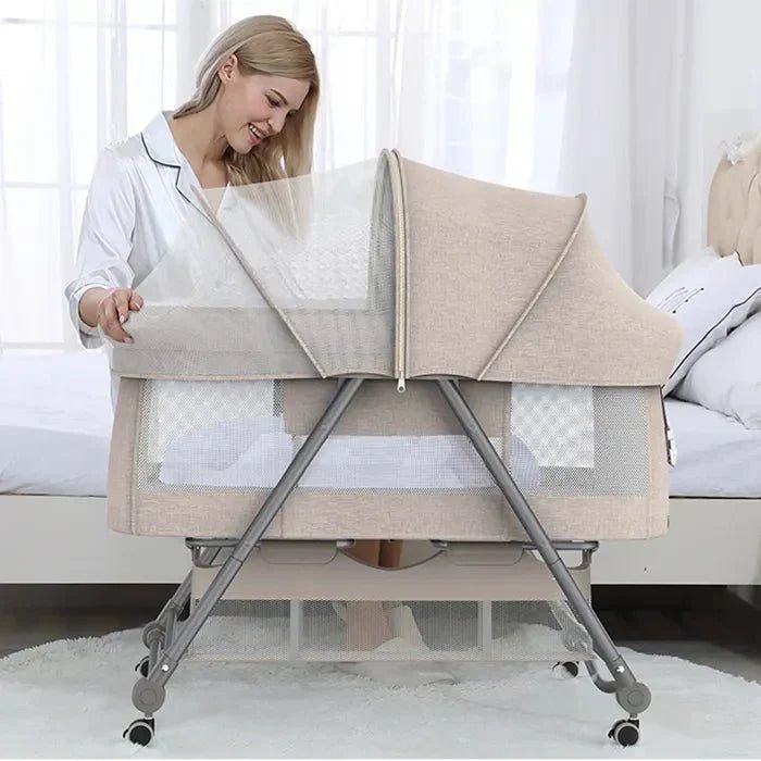 Berceau Cododo - BabyCradle™ - Kaki - Mobilier Pour Bébé