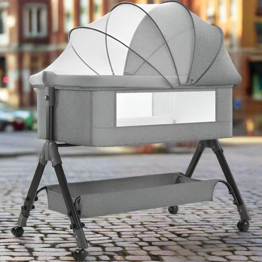 Lit Cododo - BabyBedMobile™ - Gris - Mobilier Pour Bébé