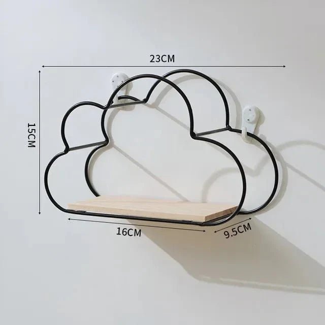 Étagère Murale - KidWallShelf™ - Noir - Mobilier Pour Bébé
